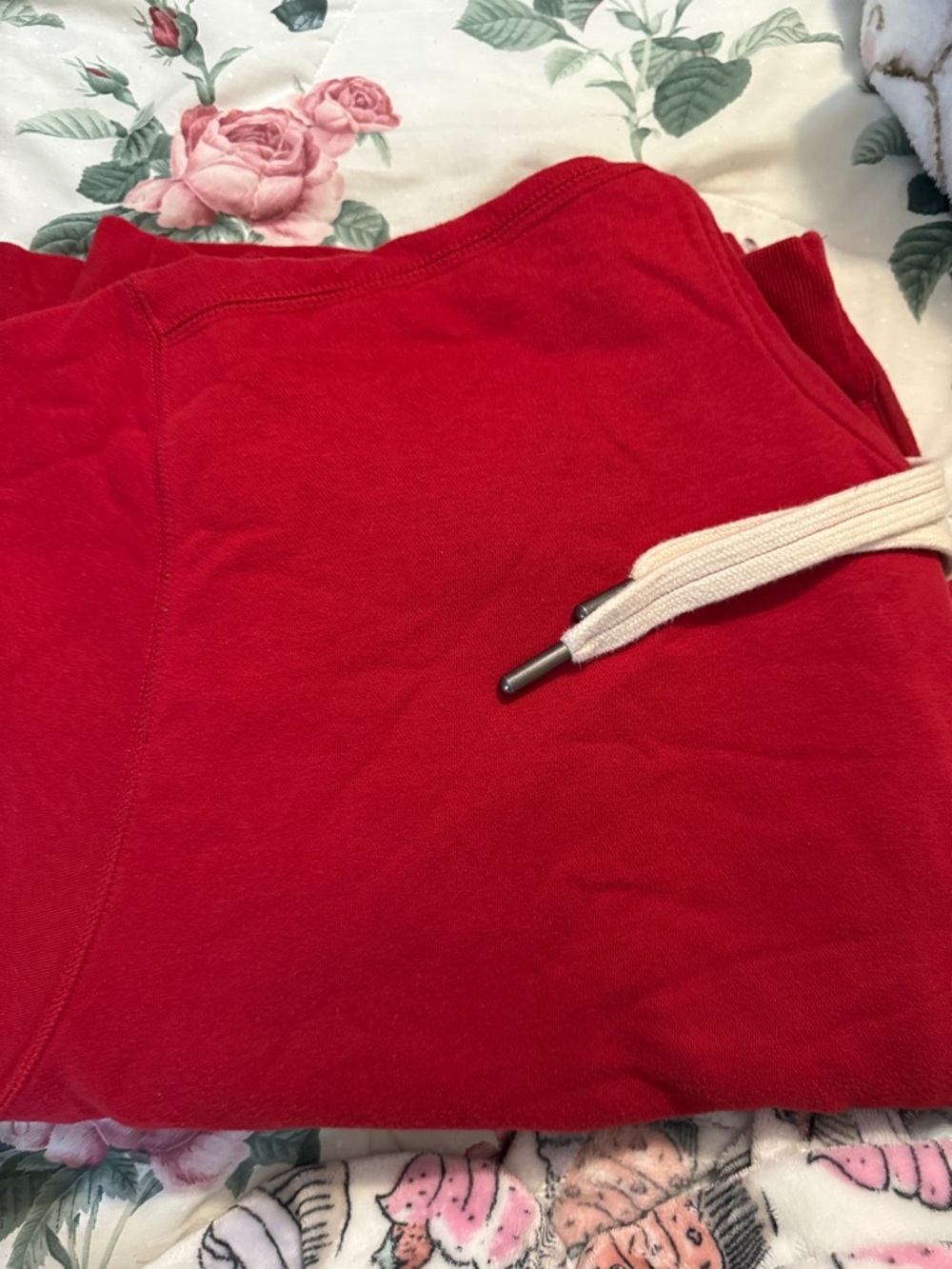Red Hoodie- full zipper with pockets